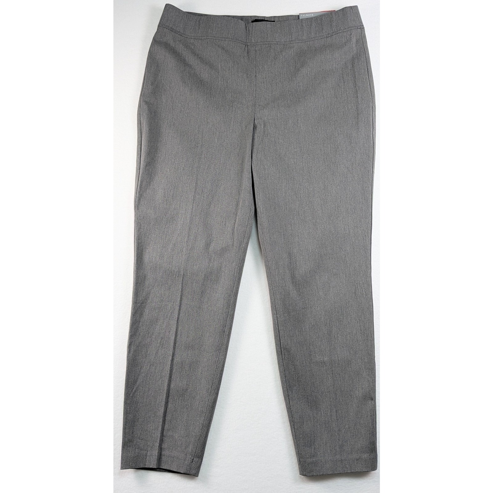Nwt Talbots Skinny Ankle Curvy Pull On Pants Elastic Waist Womens Size 16